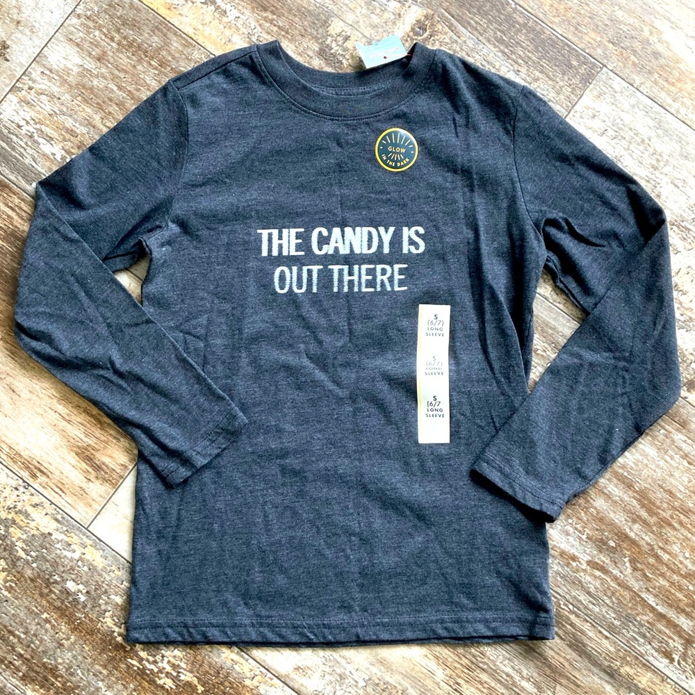 NWT Kids October/ Halloween Long sleeve shirt